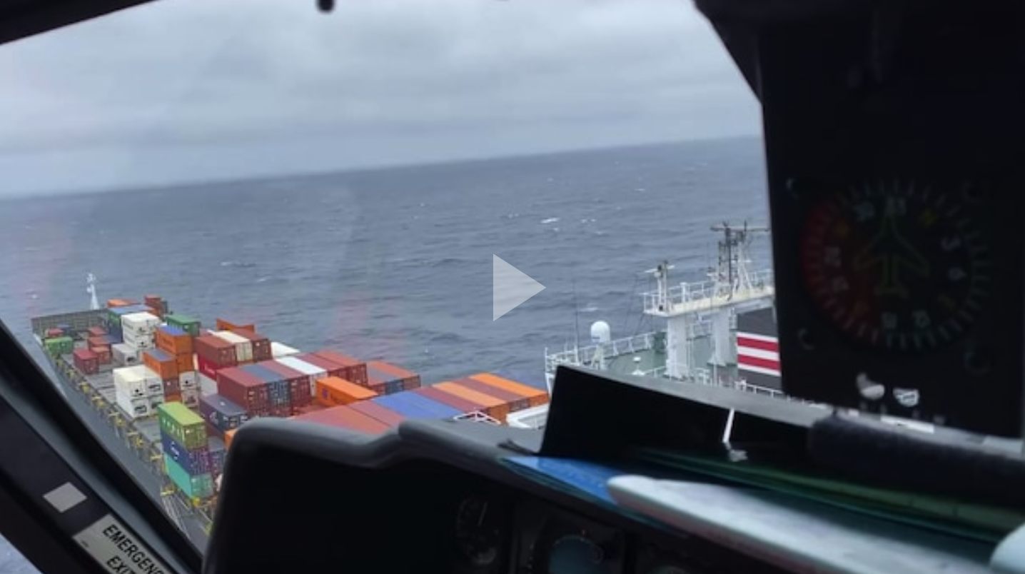 Unified Command continues response to container ship fire off the coast of Big Sur