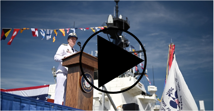 Video: Coast Guard Pacific Area holds change of command ceremony
