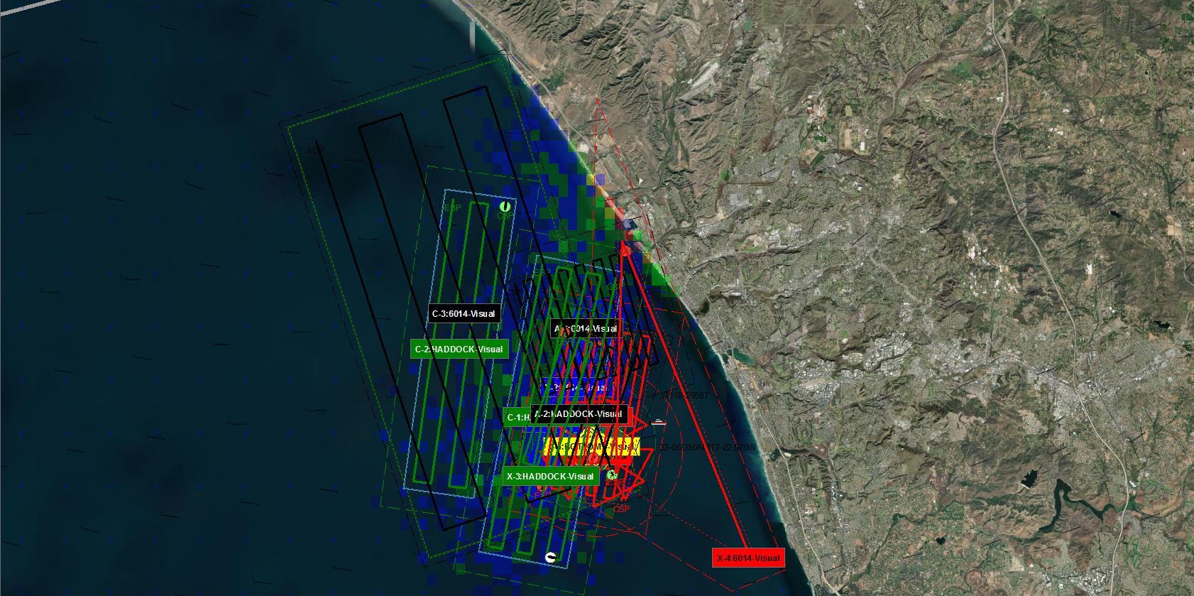 Search pattern: Coast Guard search efforts for missing boat fire victim 