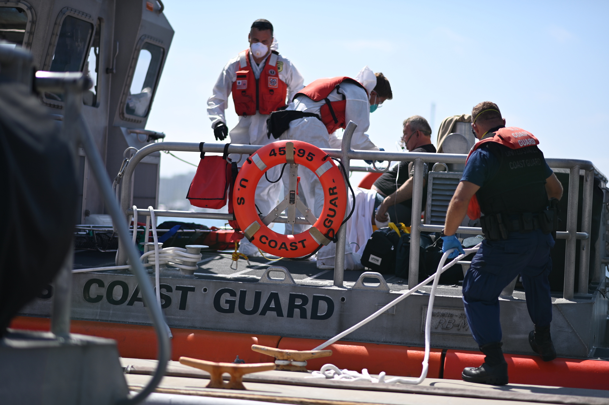 Coast Guard medevacs a 57-year-old man suffering from heart complications