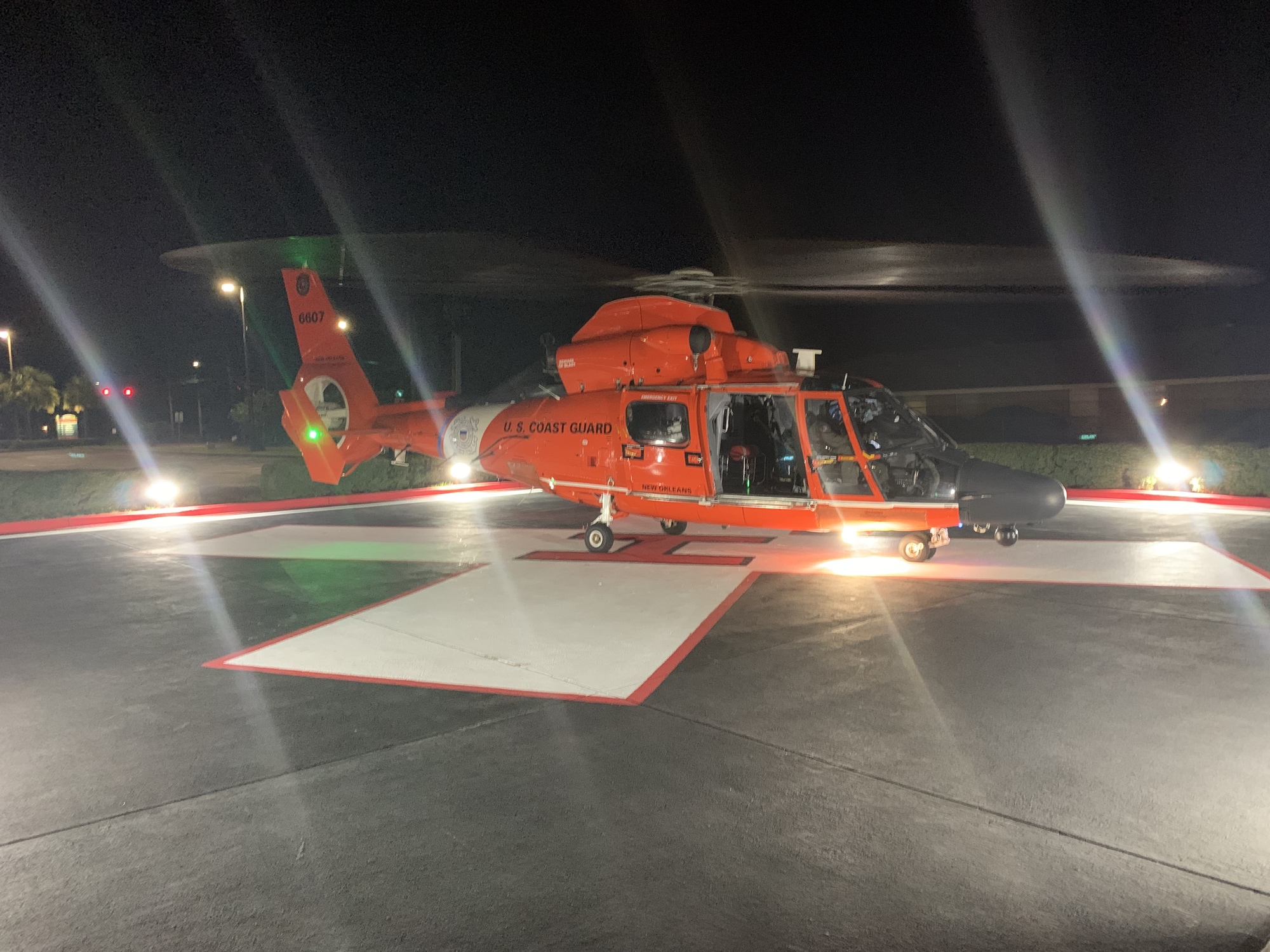 IMAGERY AVAILABLE: Coast Guard rescues woman near Pascagoula, Miss.