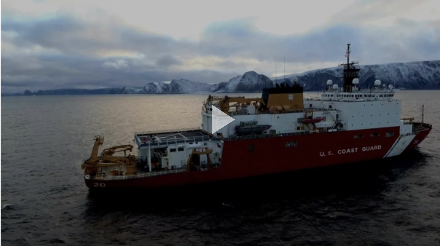 VIDEO: Coast Guard Cutter Healy 2021 Arctic Operations