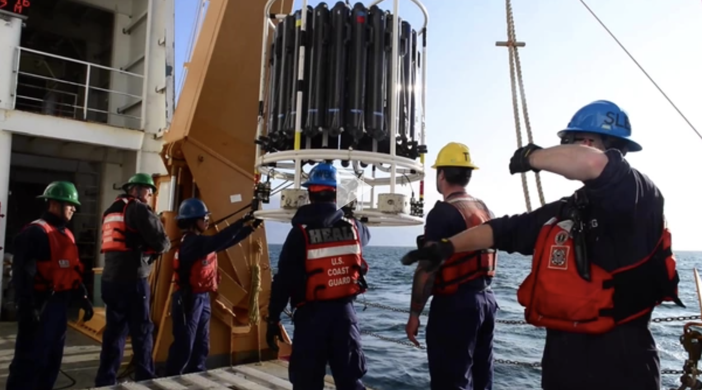 VIDEO: Coast Guard Cutter Healy crewmembers support oceanographic research missions during their Arctic deployment