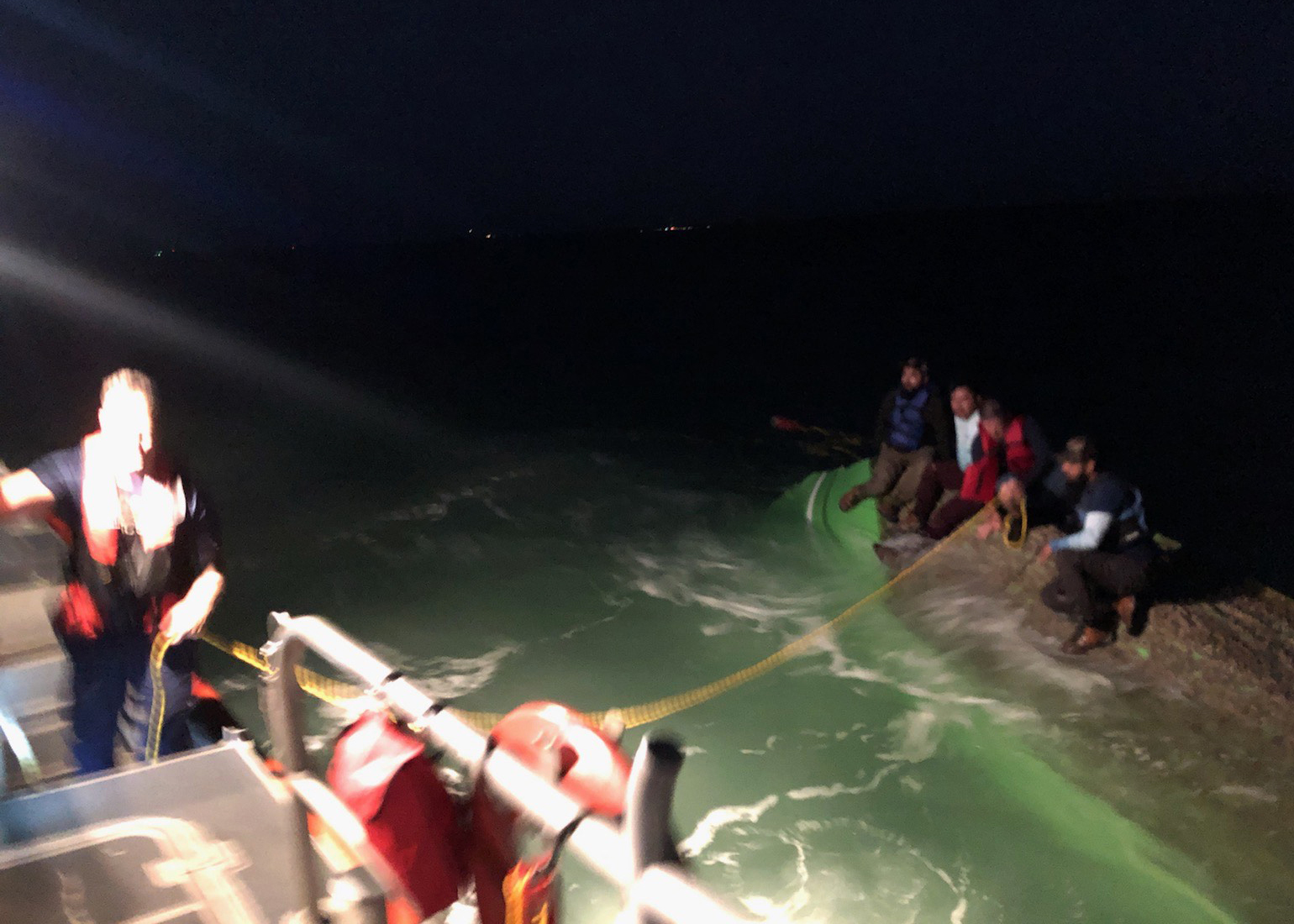 Coast Guard rescues 4 from capsized vessel in Tampa Bay