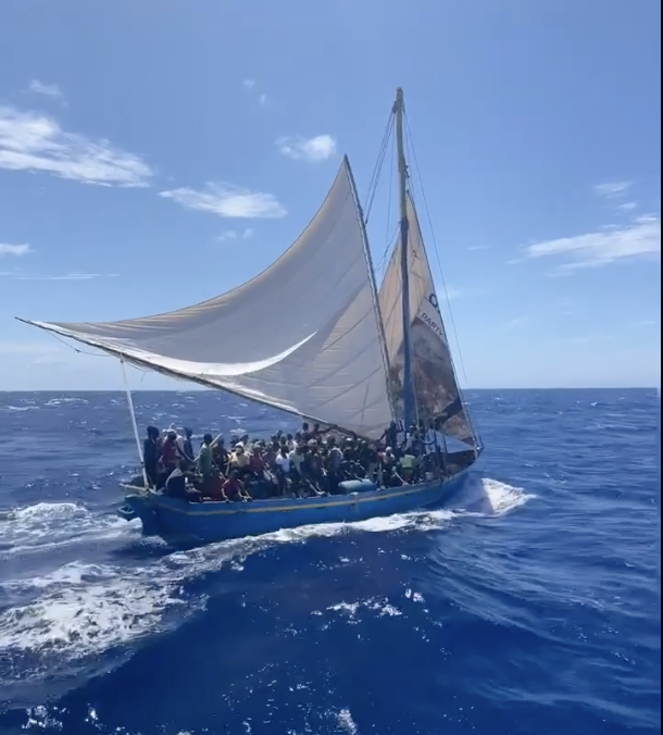 Coast Guard intercepts Haitian sail vessel off Florida Keys