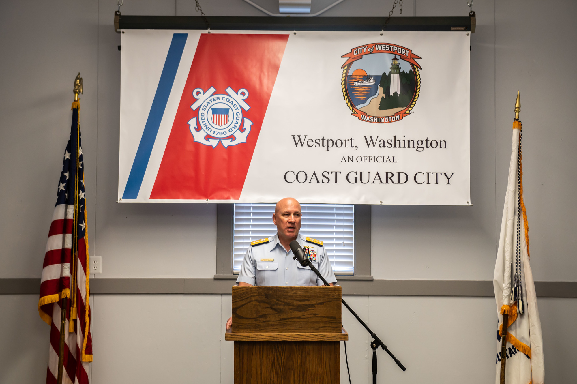 Coast Guard names Westport, WA 28th Coast Guard City