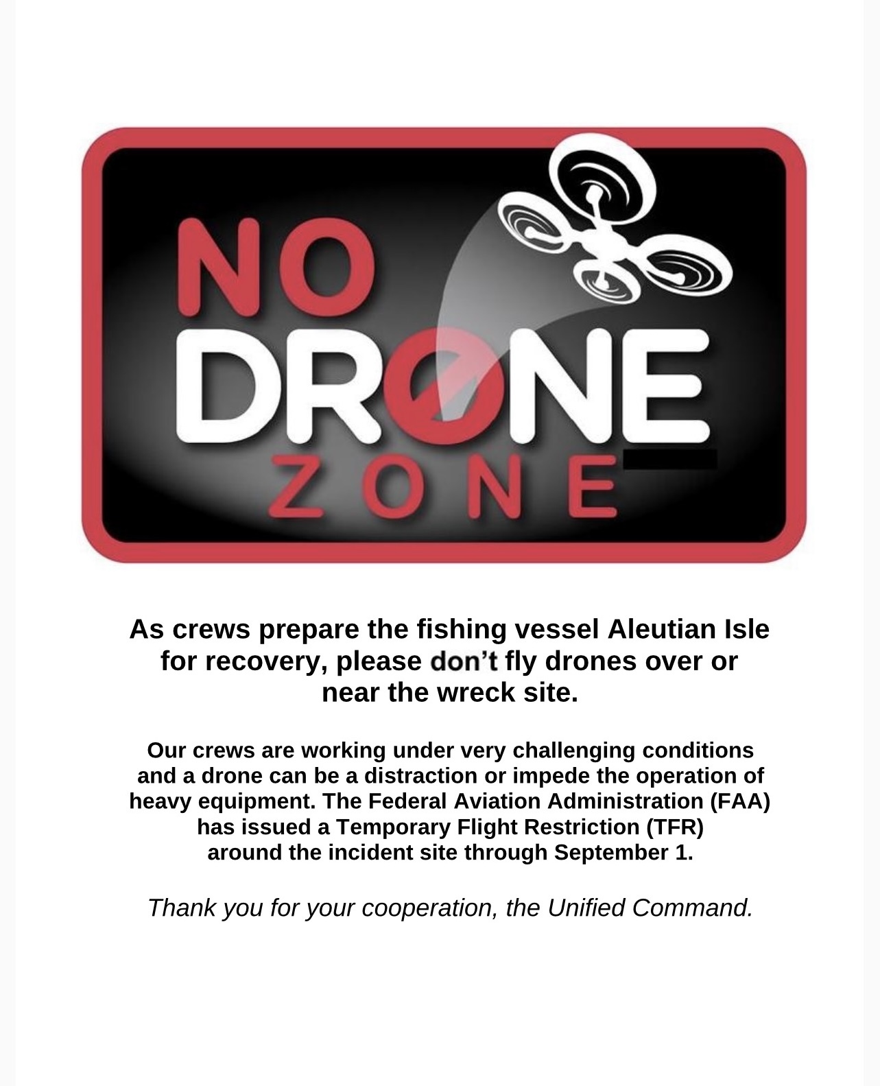 No Drone Zone
