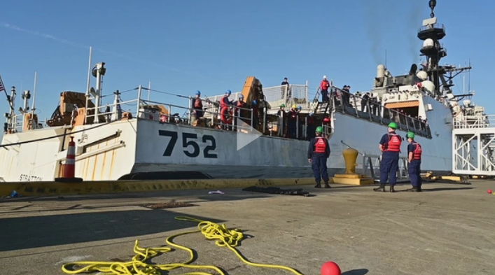 Coast Guard Cutter Stratton returns home following 97-day multi-mission Arctic deployment