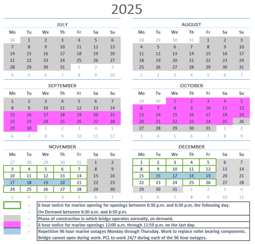 closure calendar closure calendar