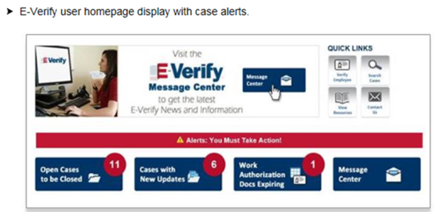 How to close an E-Verify case?