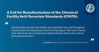 A Call for Reauthorization of the Chemical Facility Anti-Terrorism Standards