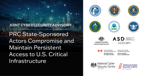 Joint Cybersecurity Advisory: PRC State-Sponsored Actors Compromise and Maintain Persistent Access to US Critical Infrastructure