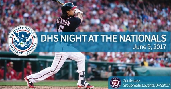 DHS Night at the Nationals