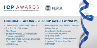 Congratulations 2017 ICP Award Winners