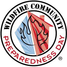 Wildfire community preparedness day logo