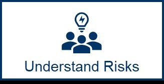 OPEN Training Preparedness Action: Understand Risks logo.