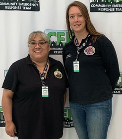 Michelle Torres and Talon Boeve CERT Admins