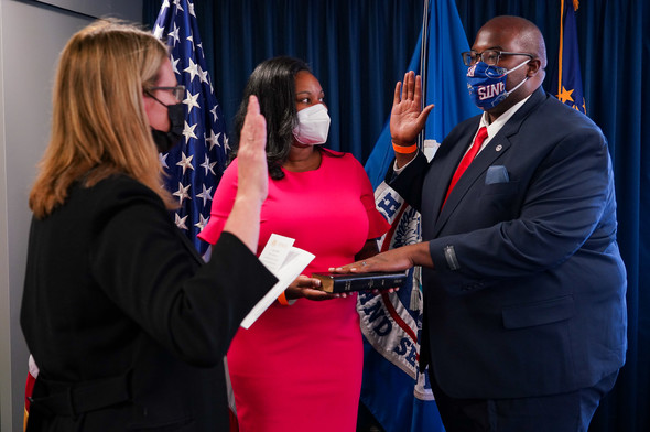 Marcus Coleman Swearing-In