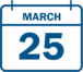 March 25