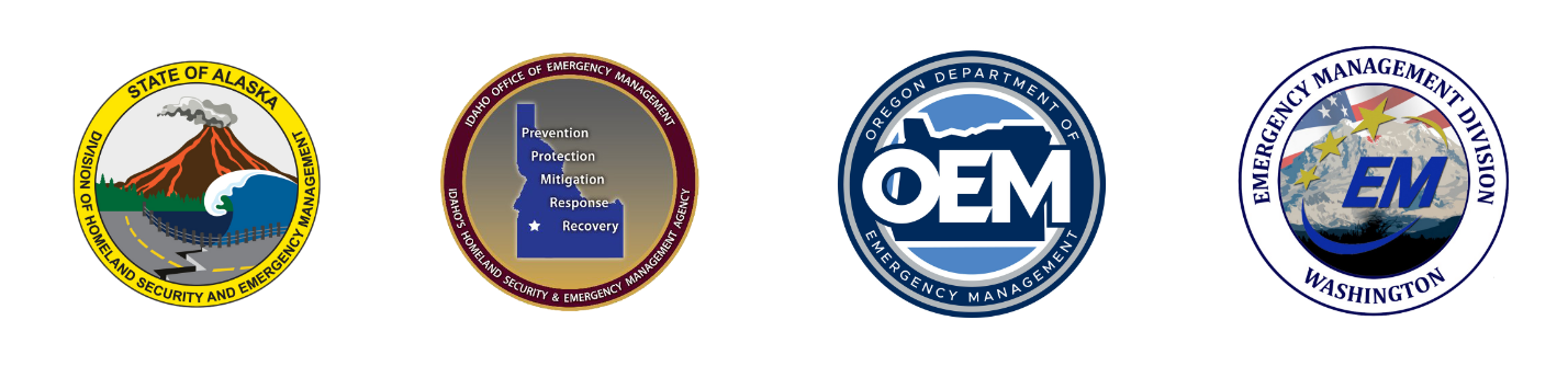 States of Alaska, Idaho, Oregon and Washington Offices of Emergency Management