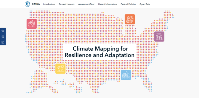 Climate Mapping for Resilience and Adaptation portal