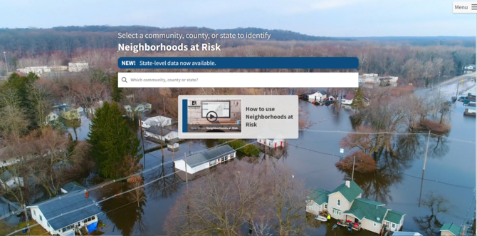 Neighborhoods at Risk Analysis Tool