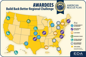 Build Back Better Regional Challenge Awardees