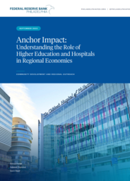 Anchor Impact: Understanding the Role of Higher Education and Hospitals in Regional Economies