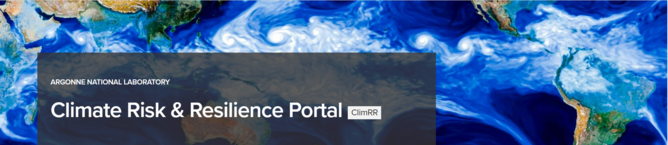 Climate Risk and Resilience Portal (ClimRR)