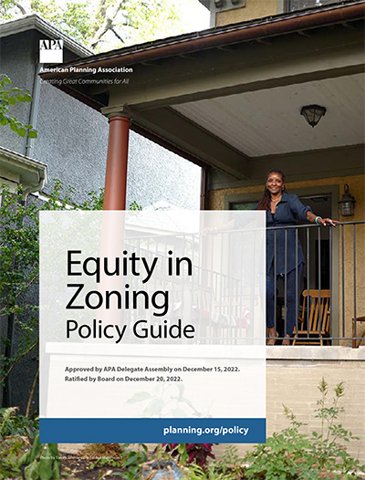 APA Equity in Zoning Policy Guide