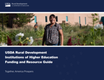 USDA-RD Higher Education Resource Guide