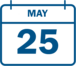 May 25