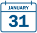 Jan. 31 Calendar 