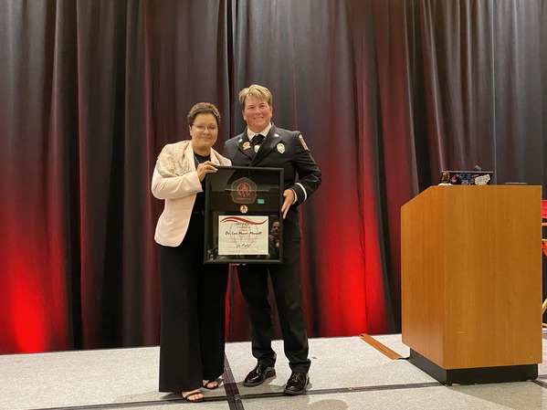 USFA Administrator Receives Lifetime Achievement Award