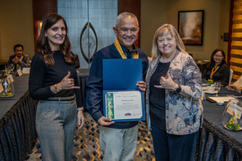 Dr. Andrea Malji, Mr. Sherwin Ona and Dr. Lori Forman