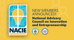 U.S. Secretary of Commerce Gina M. Raimondo Reestablishes the National Advisory Council on Innovation & Entrepreneurship (NACIE)