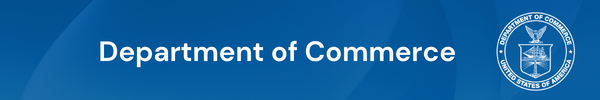 Department of Commerce Logo Banner