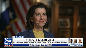 Secretary Raimondo on Fox News