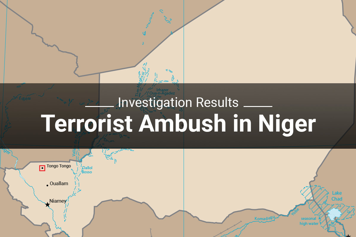 Special Report - Investigation Results: Terrorist Ambush in Niger