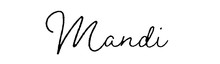 Mandi Signature