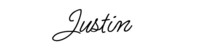 Justin Hall signature