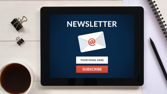 2023 Sep MFSP Newsletter Notice on tablet screen