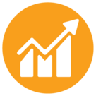 MFSP Graph pointing up icon