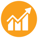 MFSP Graph pointing up icon