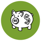 YMM Piggy bank icon