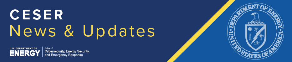 CESER News & Updates banner
