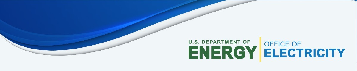 Dept of Energy-Office of Electricity banner graphic