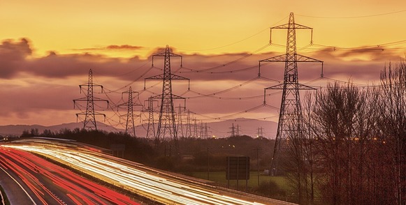 Utility Pole Stock Image