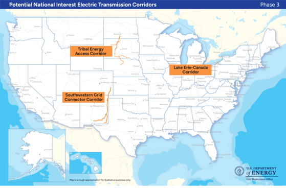 Map of Potential NIETCs in Phase 3