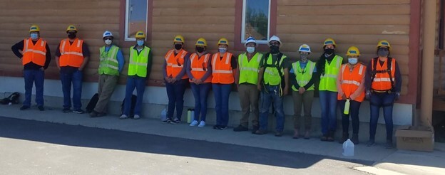 Blackfeet Community College students